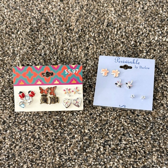 Little Girls Pierced Earring Sets - Picture 1 of 2